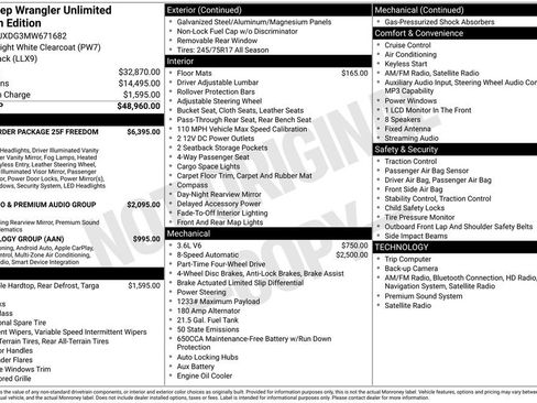 Used 2021 Jeep Wrangler Unlimited Sport image 27