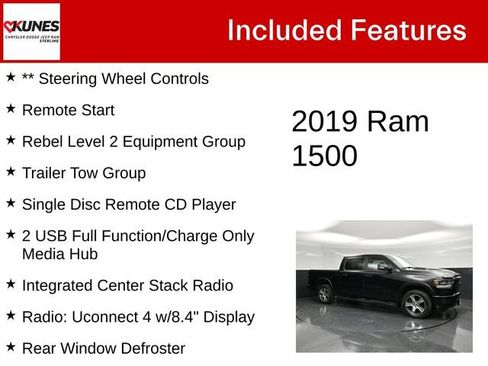 Used 2019 RAM 1500 Sport w/ Level 2 Equipment Group AWD/4WD image 5