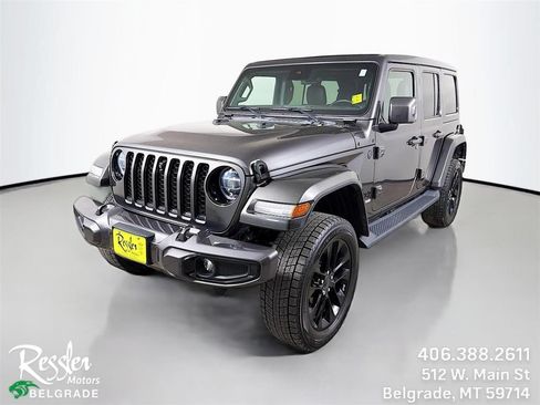 Used 2021 Jeep Wrangler Unlimited Sahara AWD/4WD image 1