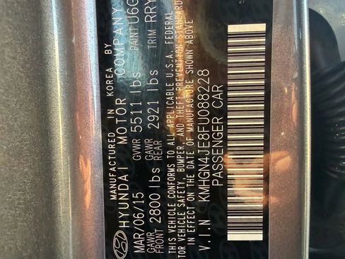 Used 2015 Hyundai Genesis 3.8 w/ Option Group 04 image 38