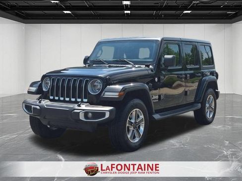 Used 2019 Jeep Wrangler Unlimited Sahara AWD/4WD image 1