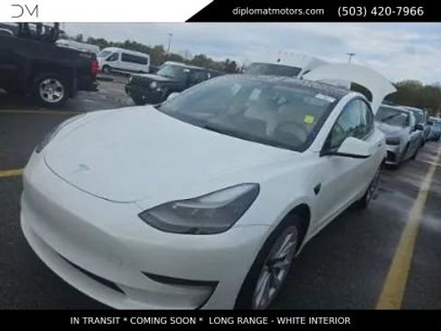 Used 2022 Tesla Model 3 Long Range AWD/4WD image 1