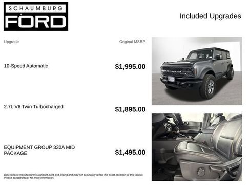 Used 2023 Ford Bronco Badlands AWD/4WD image 4