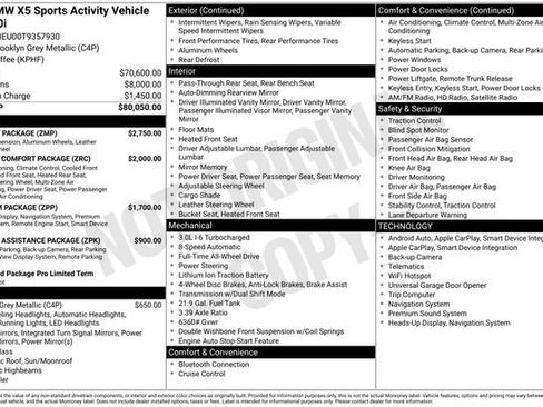 Used 2026 BMW X5 xDrive40i w/ M Sport Package AWD/4WD image 35