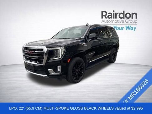 Used 2021 GMC Yukon SLT w/ SLT Luxury Plus Package image 3
