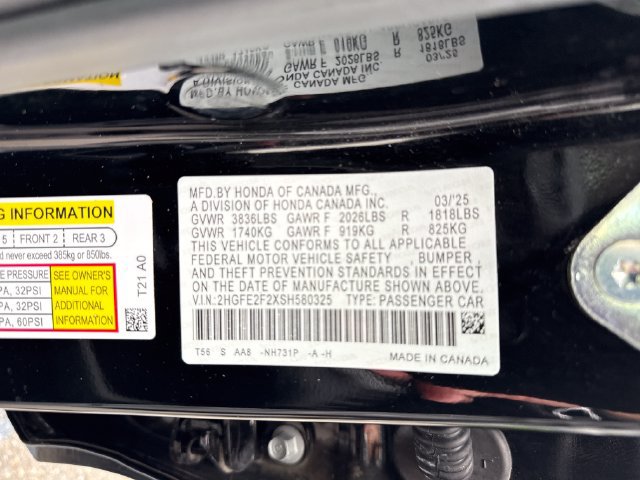 Used 2025 Honda Civic LX image 27