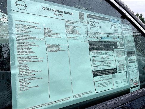 New 2026 Nissan Rogue SV FWD image 14