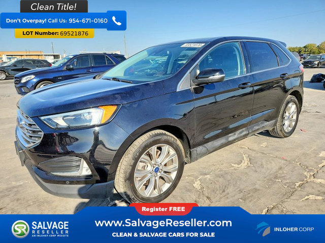 Used 2022 Ford Edge Titanium AWD/4WD image 1
