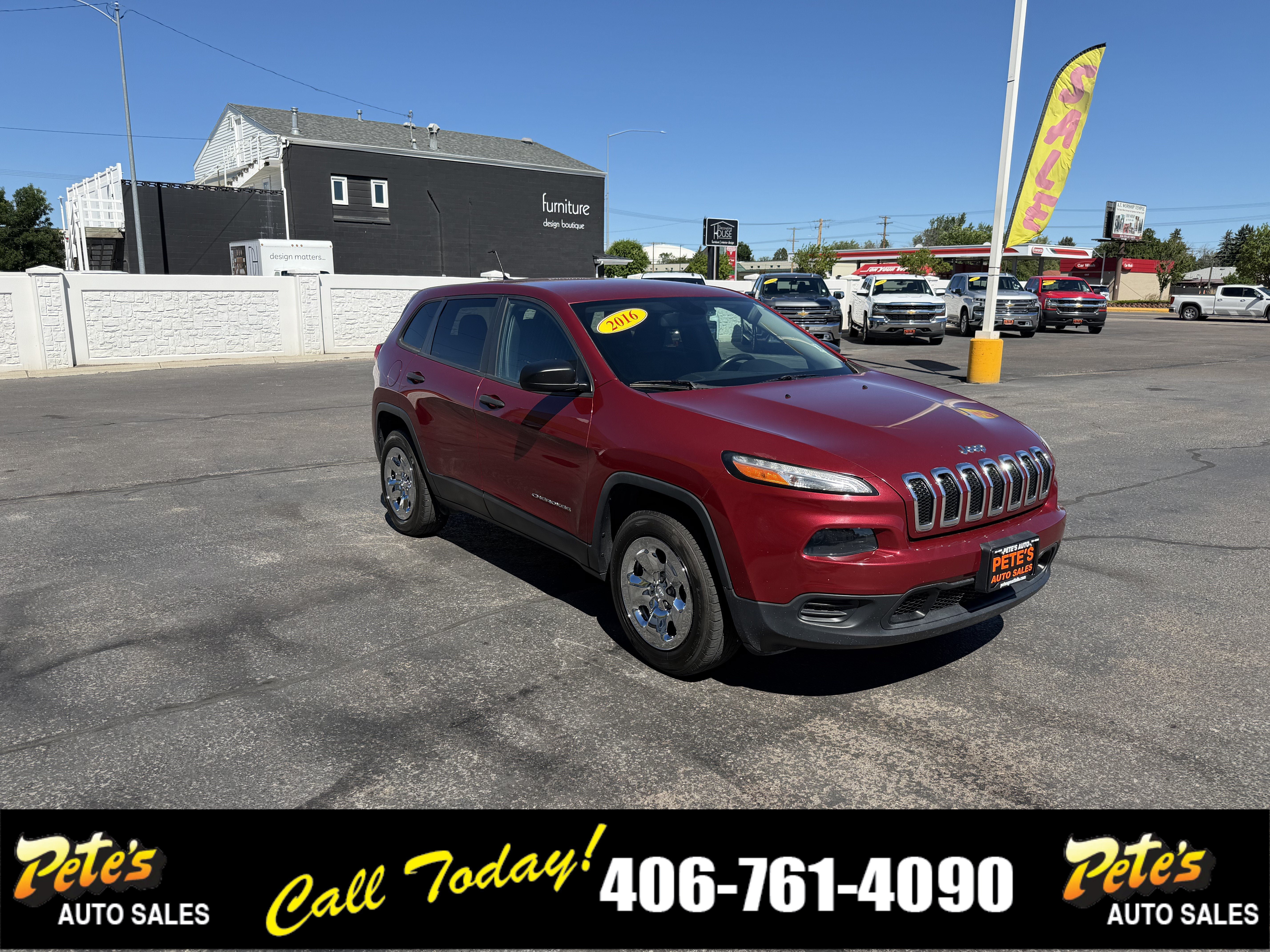 Used 2016 Jeep Cherokee Sport w/ Cold Weather Group AWD/4WD image 7