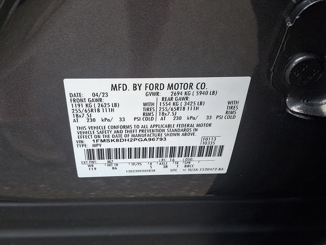 Certified 2023 Ford Explorer XLT AWD/4WD image 28