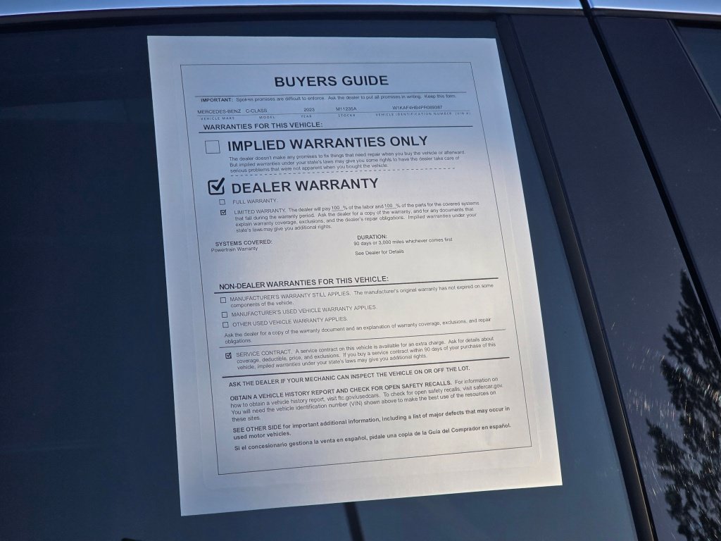 Used 2023 Mercedes-Benz C 300 4MATIC Sedan image 46