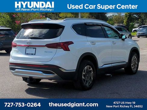 Used 2022 Hyundai Santa Fe Blue w/ Cargo Package AWD/4WD image 5