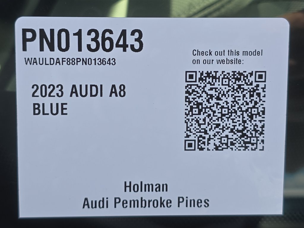 Certified 2023 Audi A8 L 3.0T w/ Comfort Plus Package AWD/4WD image 28