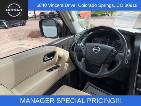 Certified 2023 Nissan Armada Platinum w/ Captain's Chairs Package AWD/4WD image 28