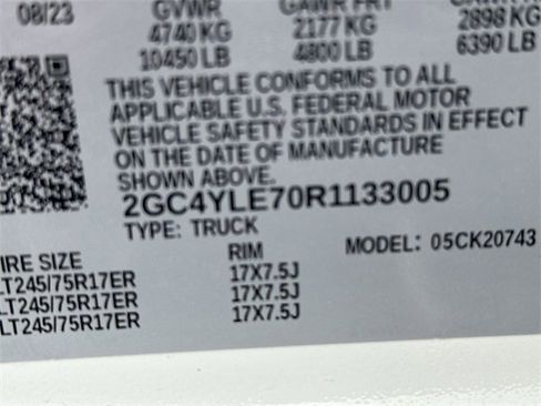 Certified 2024 Chevrolet Silverado 2500 W/T w/ WT Convenience Package image 32