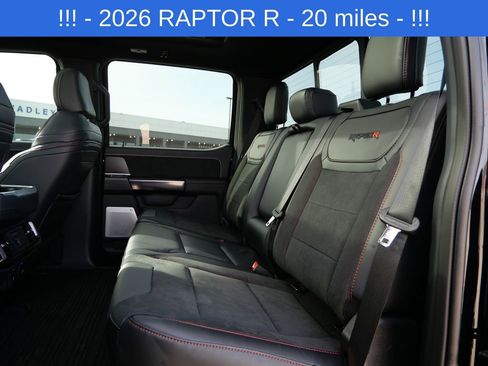 Used 2026 Ford F150 Raptor w/ Equipment Group 803A Raptor R image 16