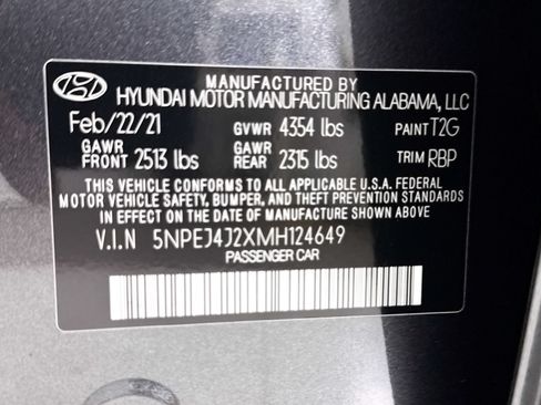 Used 2021 Hyundai Sonata SEL Plus w/ Tech Package FWD image 39