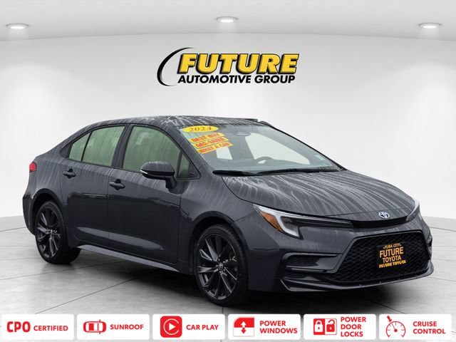 Certified 2024 Toyota Corolla SE w/ SE Package FWD image 1