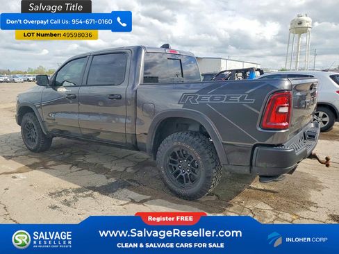 Used 2025 RAM 1500 Rebel w/ Bed Utility Group AWD/4WD image 3