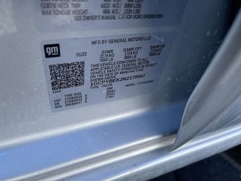 Used 2022 Chevrolet Silverado 1500 Custom w/ Rally Edition image 32