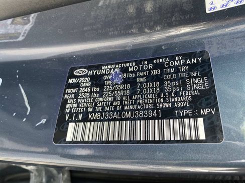 Used 2021 Hyundai Tucson Limited FWD image 25