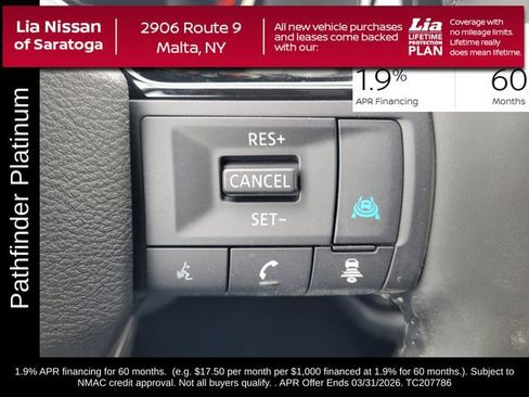 New 2026 Nissan Pathfinder Platinum image 19