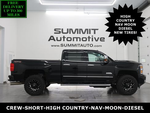 Used 2017 Chevrolet Silverado 2500 High Country w/ Duramax Plus Package AWD/4WD image 1