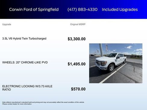 Used 2023 Ford F150 Lariat AWD/4WD image 5