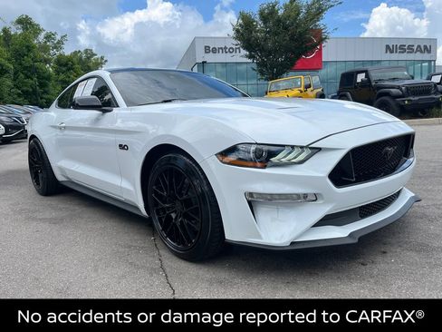 Used 2022 Ford Mustang GT Premium w/ Black Accent Package RWD image 3