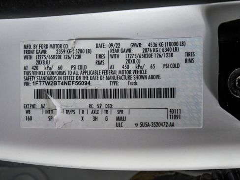 Used 2022 Ford F250 King Ranch w/ King Ranch Ultimate Package image 59