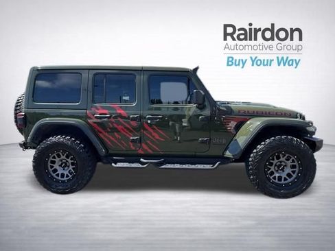 Used 2021 Jeep Wrangler Unlimited Rubicon w/ Uconnect 4C Nav & Sound Group AWD/4WD image 8
