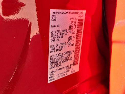 Used 2021 Nissan Titan SV w/ SV Convenience Package image 34