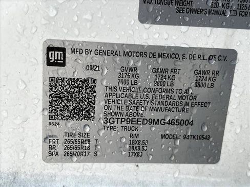 Used 2021 GMC Sierra 1500 AT4 image 27