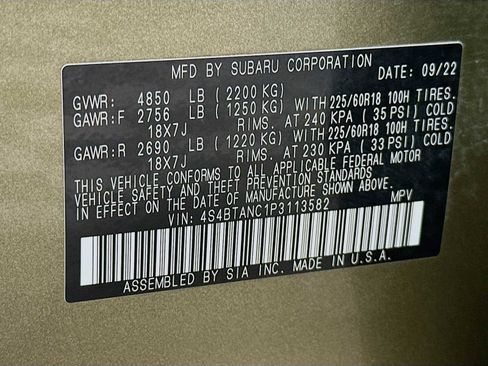 Used 2023 Subaru Outback Limited w/ Popular Package #2 image 31