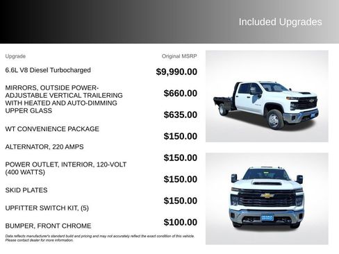 New 2026 Chevrolet Silverado 3500 W/T w/ WT Convenience Package AWD/4WD image 3