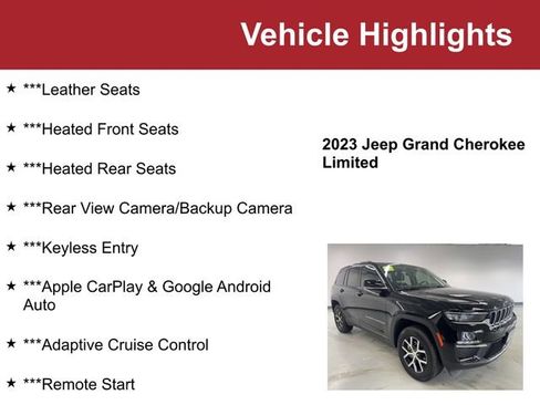 Used 2023 Jeep Grand Cherokee Limited image 2