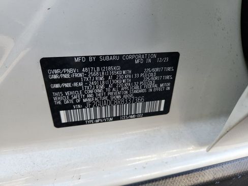 Certified 2024 Subaru Crosstrek 2.0i Premium image 27