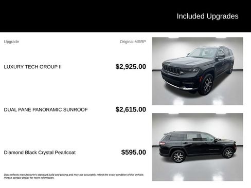 Used 2024 Jeep Grand Cherokee L Limited w/ Luxury Tech Group II AWD/4WD image 7