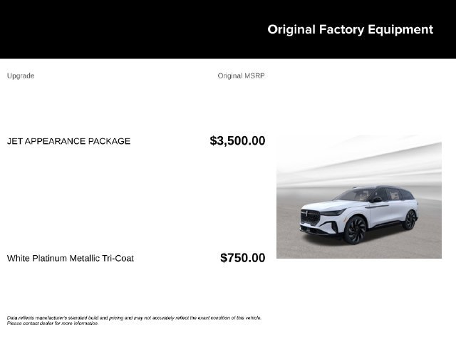 New 2026 Lincoln Nautilus Reserve w/ Jet Appearance Package AWD/4WD image 9