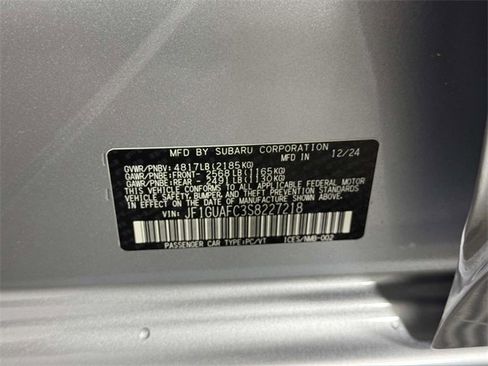Certified 2025 Subaru Impreza 2.0i Sport image 16