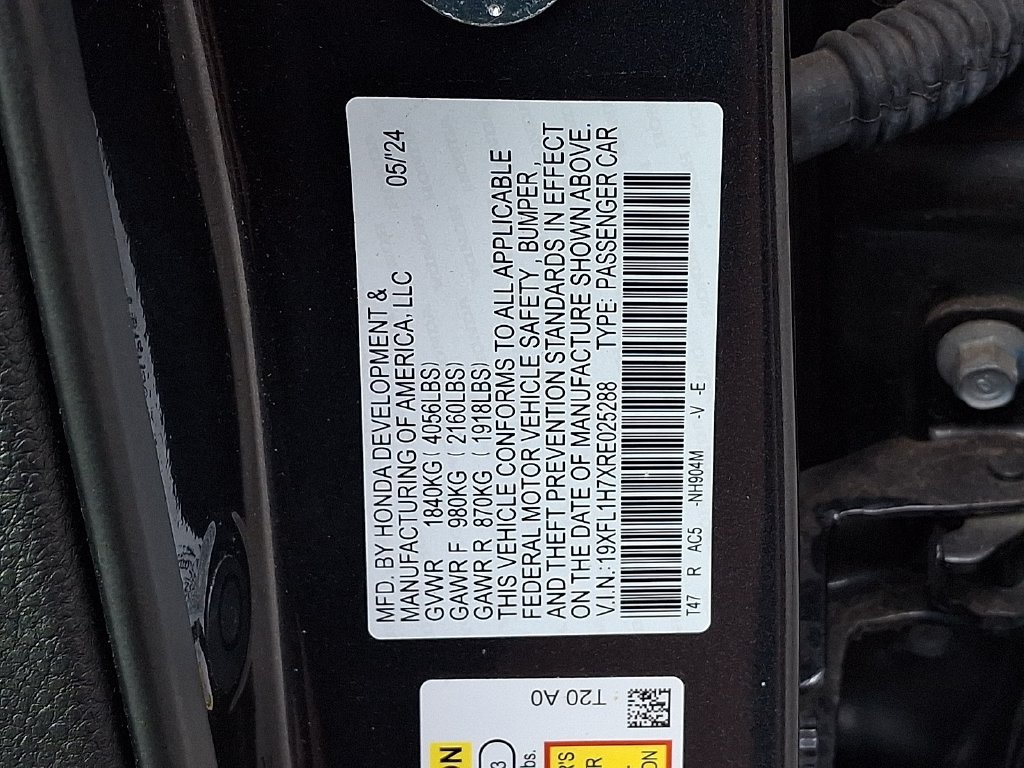 Used 2024 Honda Civic EX-L image 32