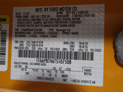 New 2026 Ford Mustang Coupe image 34