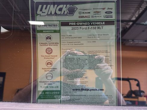 Used 2023 Ford F150 XLT w/ Equipment Group 302A High image 44