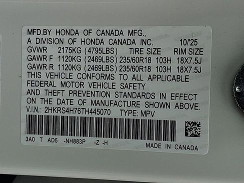 Used 2026 Honda CR-V EX-L image 28