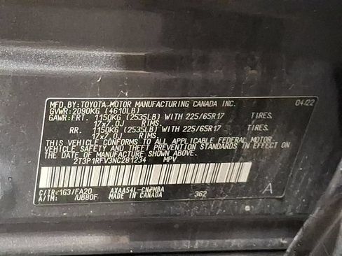 Used 2022 Toyota RAV4 XLE w/ Convenience Package AWD/4WD image 23