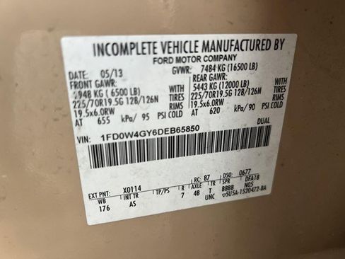 Used 2013 Ford F450 XL w/ Snow Plow Prep Pkg image 55