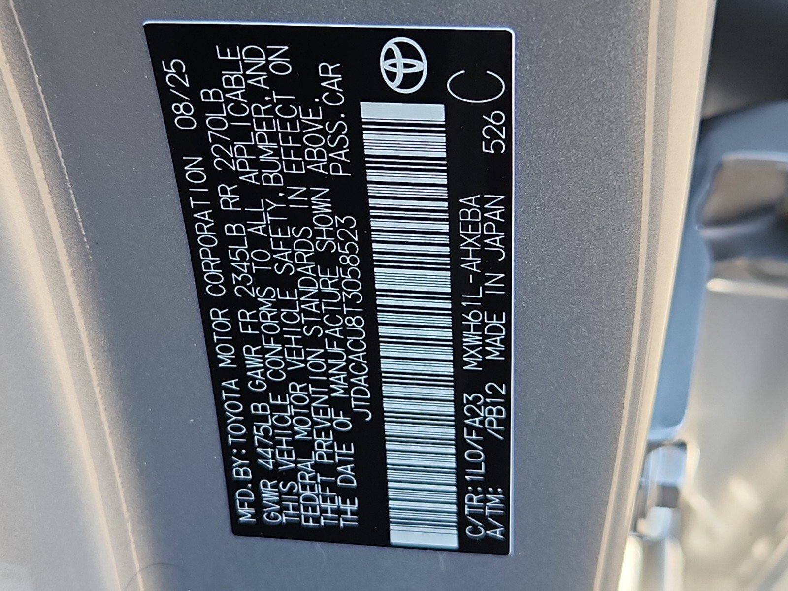 New 2026 Toyota Prius Plug-In Hybrid FWD image 34