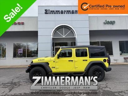 Certified 2023 Jeep Wrangler Unlimited Sport