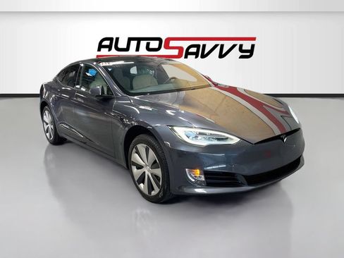Used 2021 Tesla Model S Long Range AWD/4WD image 1