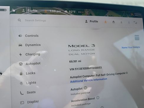 Used 2021 Tesla Model 3 Long Range image 27
